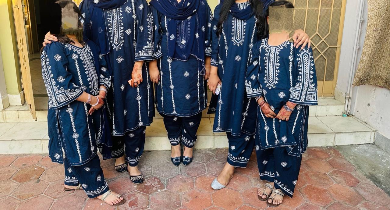 Nazaakat - 2Pc Hand Embroidered Suit