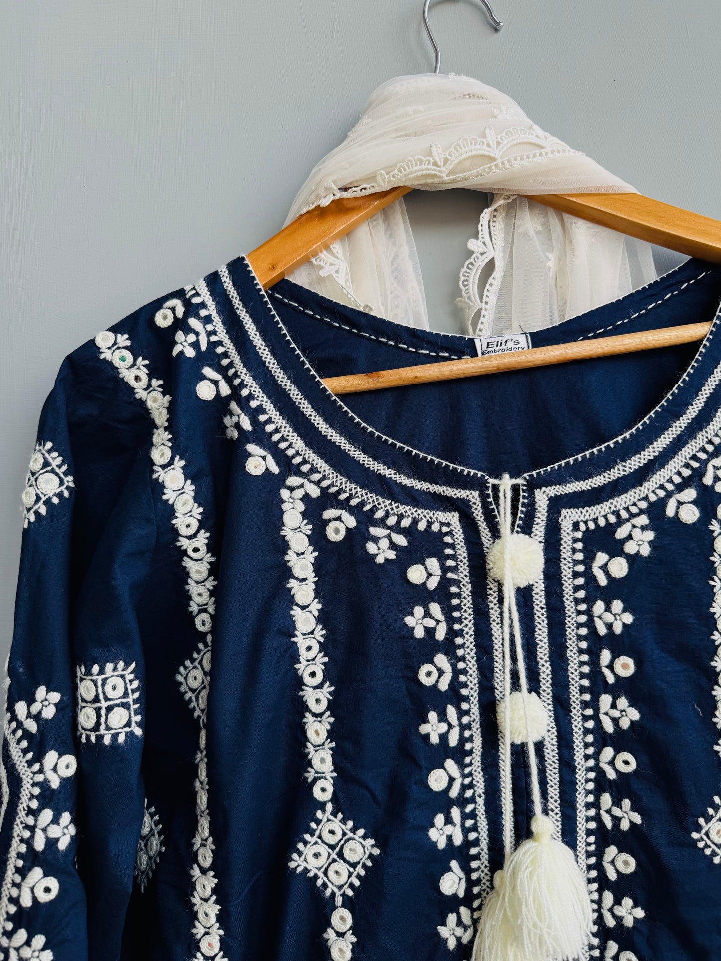 Nazaakat - 2Pc Hand Embroidered Suit