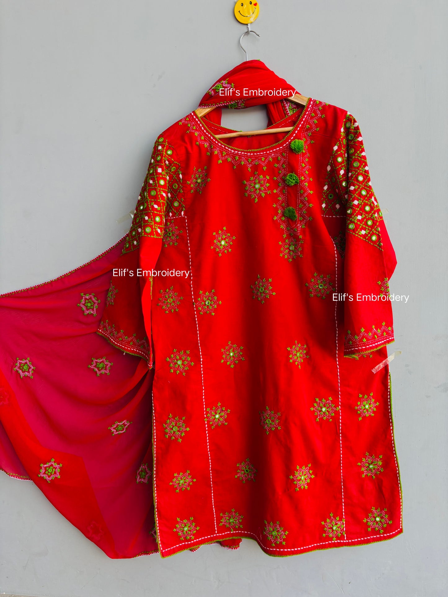 Seraphina - 3Pc Hand Embroidered Suit