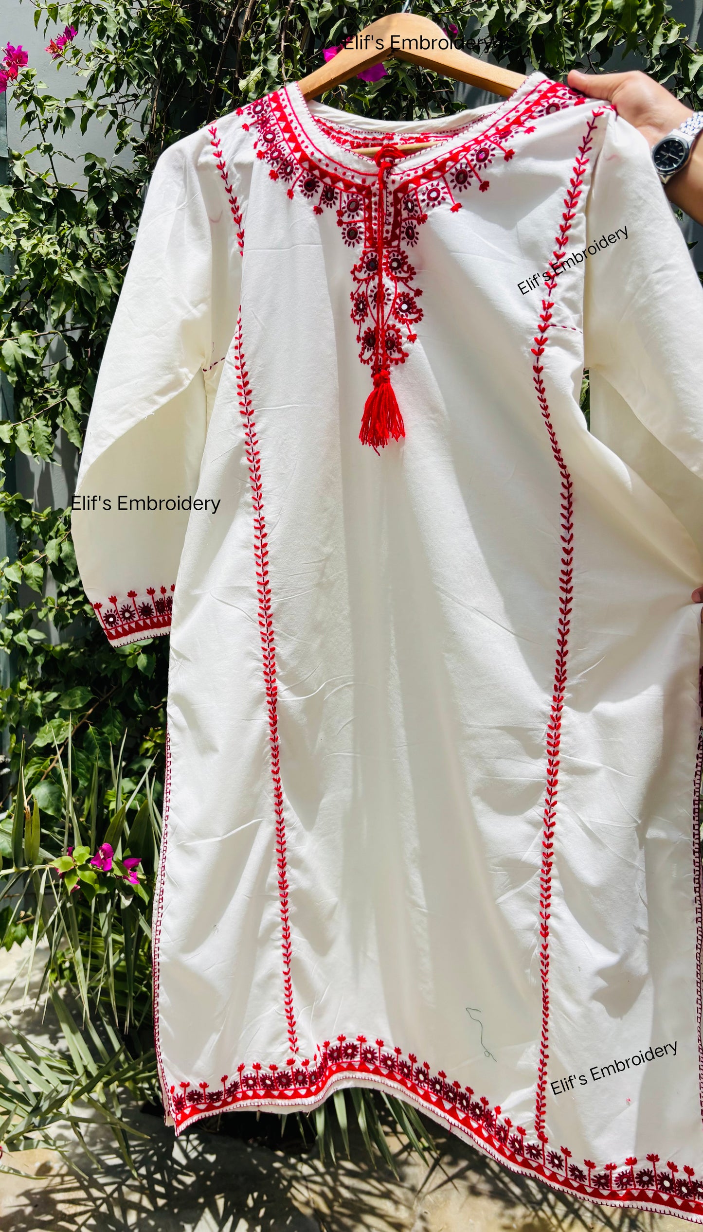 Saphire - 2Pc Hand Embroidered Suit
