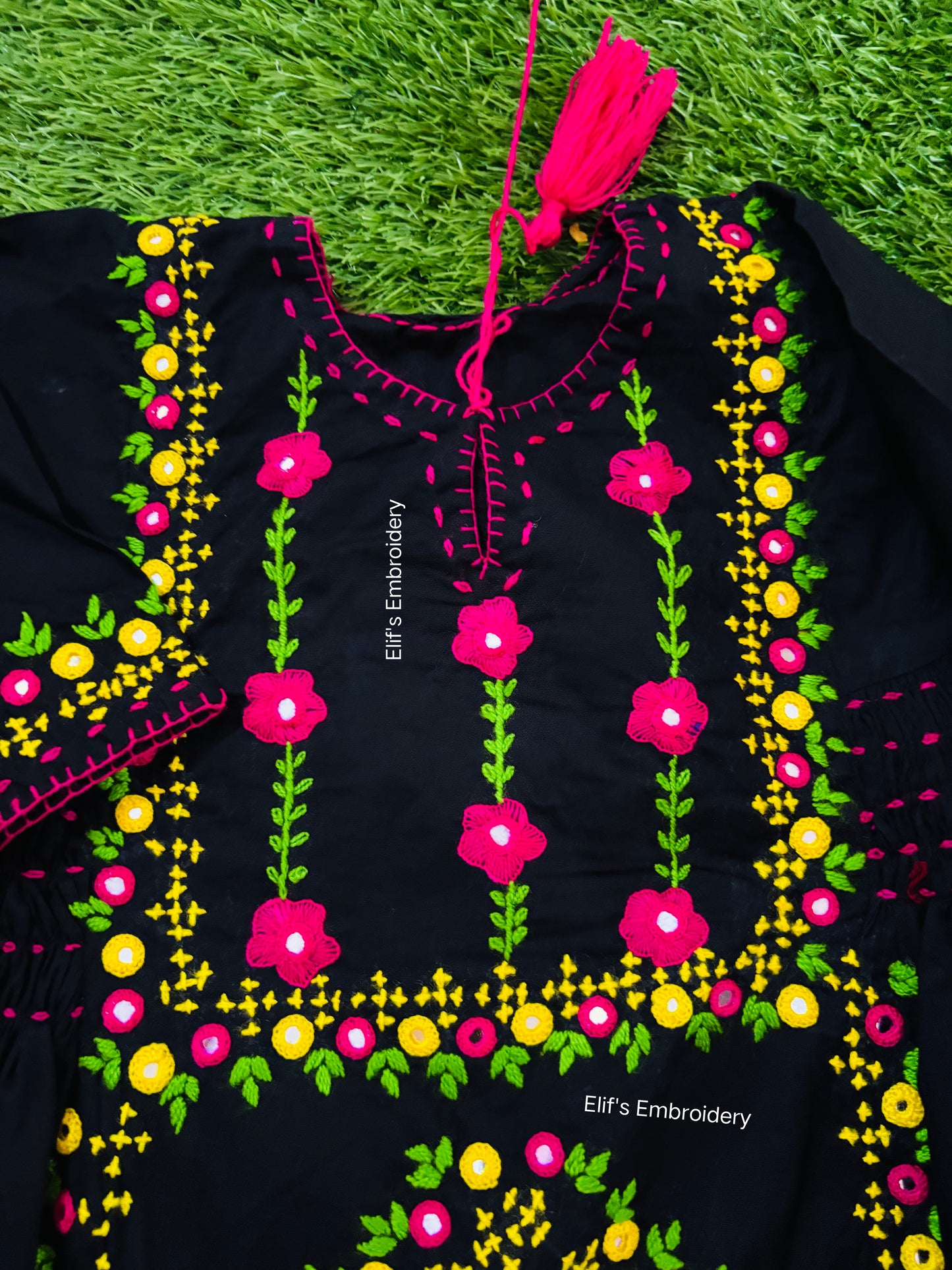 Elvina - Kids + Adults Hand Embroidered Suit