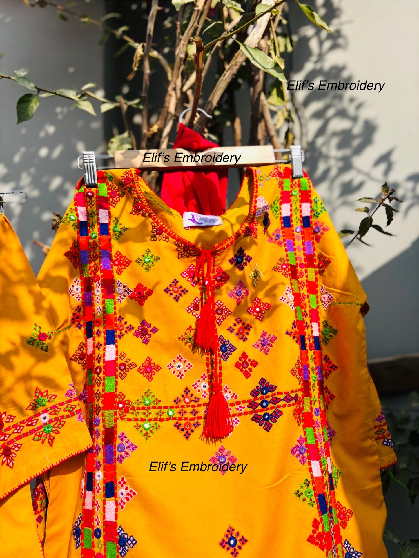 Rameen - 2Pc Hand Embroiderd Suit