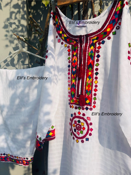 Elara - 2Pc Hand Embroidered Suit