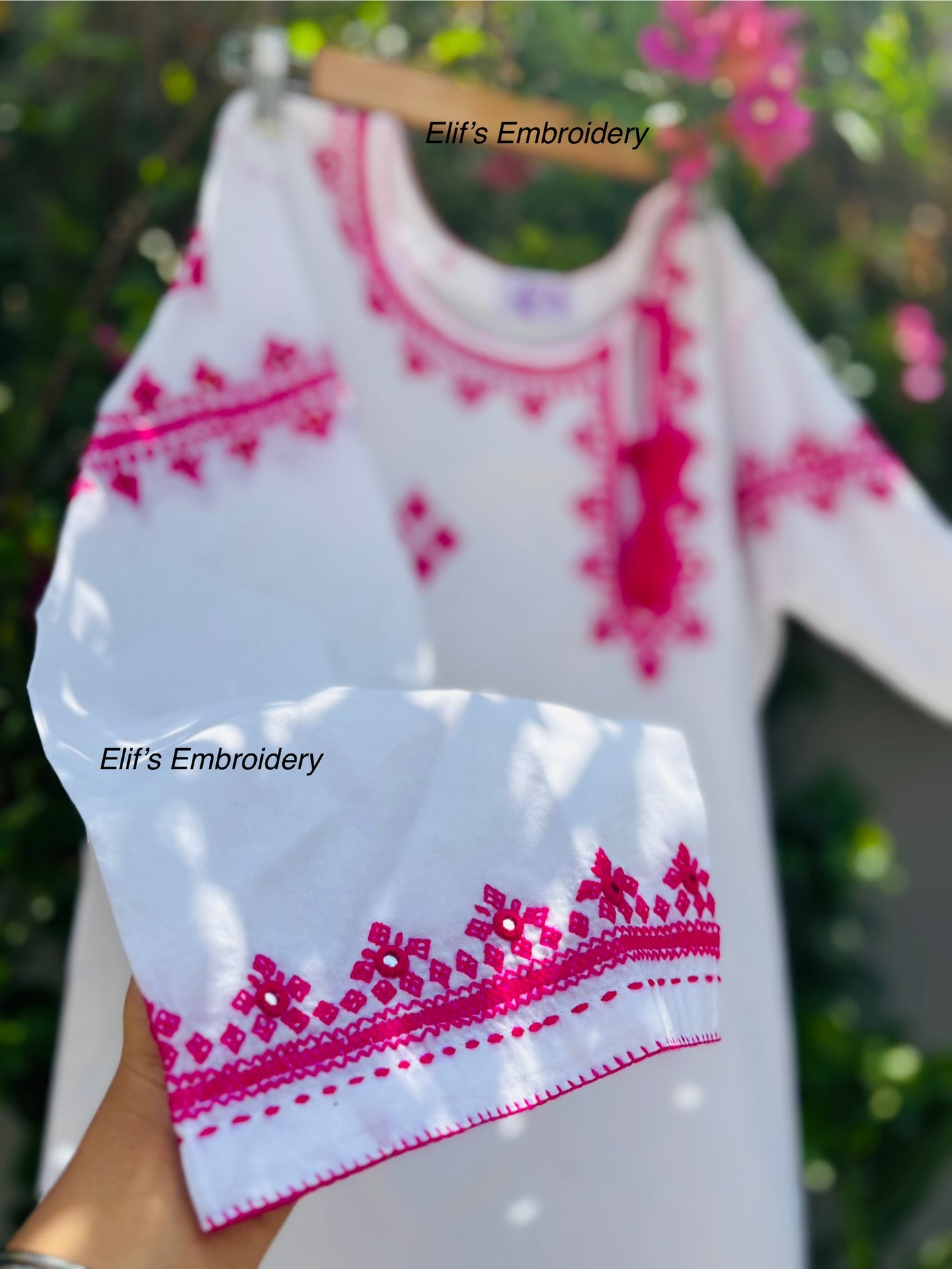 Ayla - Hand Embroidered Top