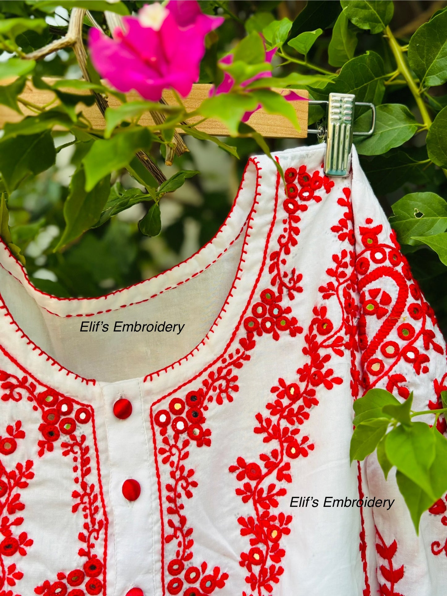 Almina - 2Pc Hand Embroidered Suit