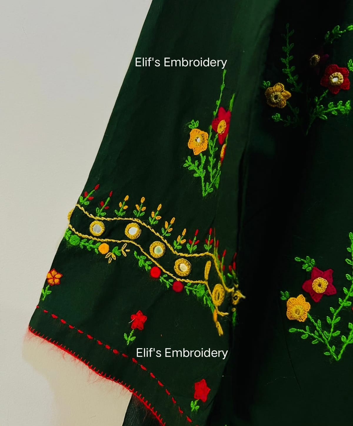 Bint e Haya - 3Pc Hand Embroidered suit