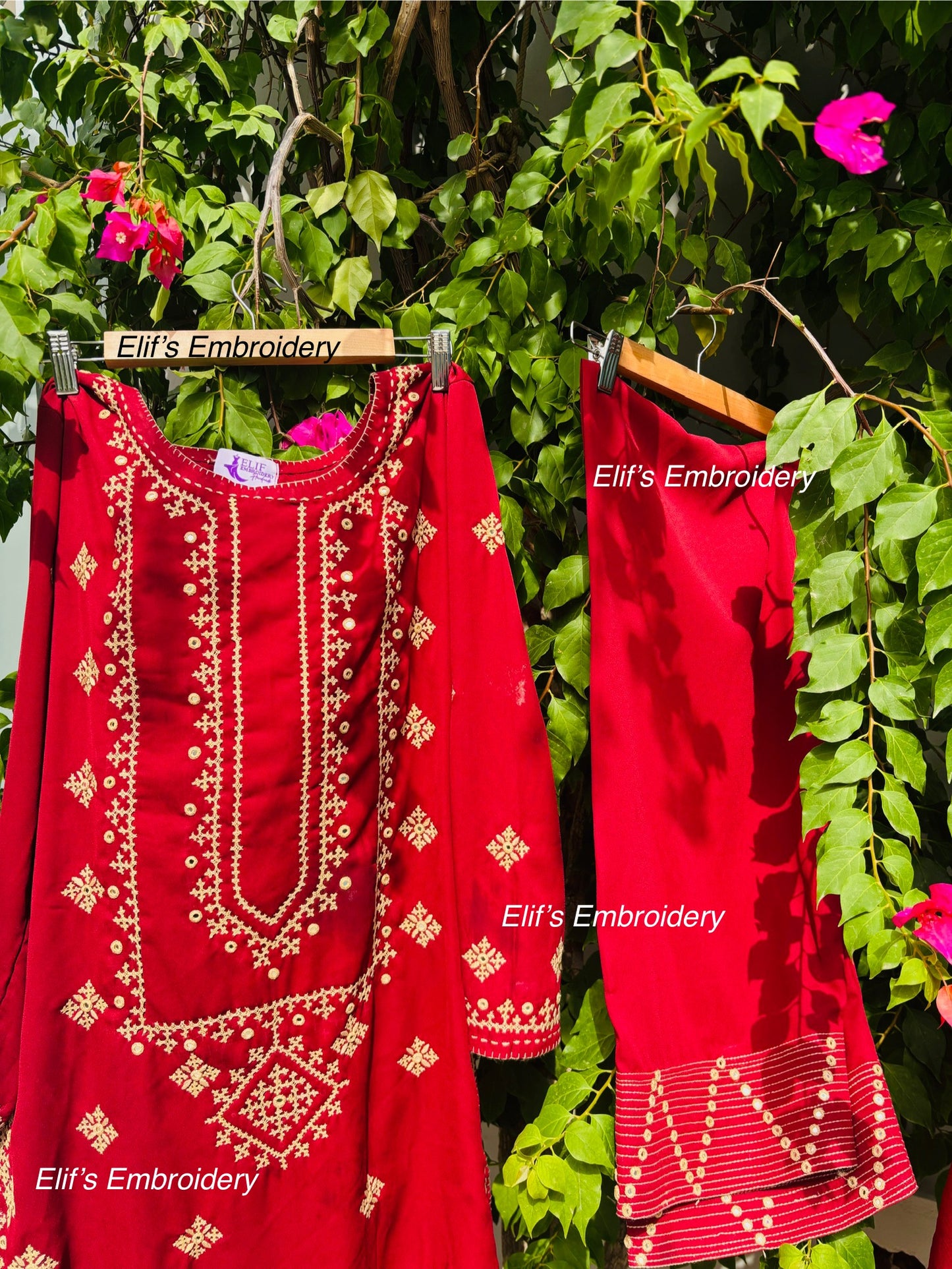 Hareema - 3Pc Hand Embroidered Suit