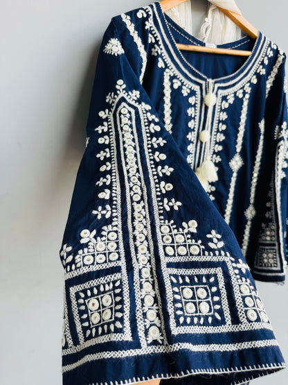 Nazaakat  - 2Pc Hand Embroidered Suit