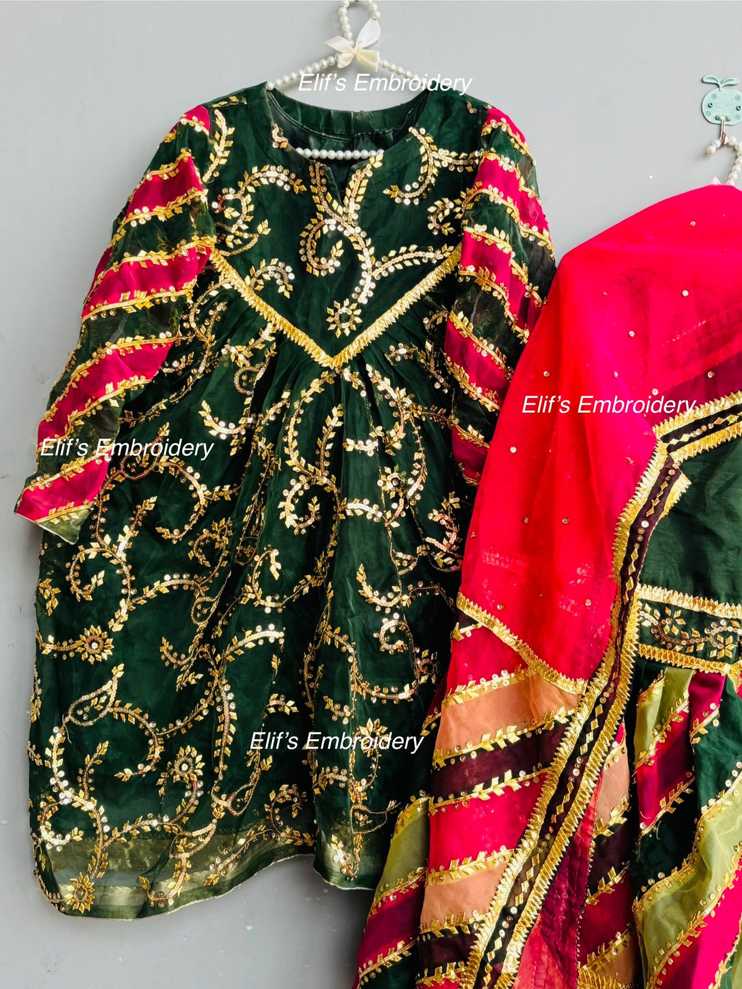 Jazminah - 3Pc Hand Embroidered Suit