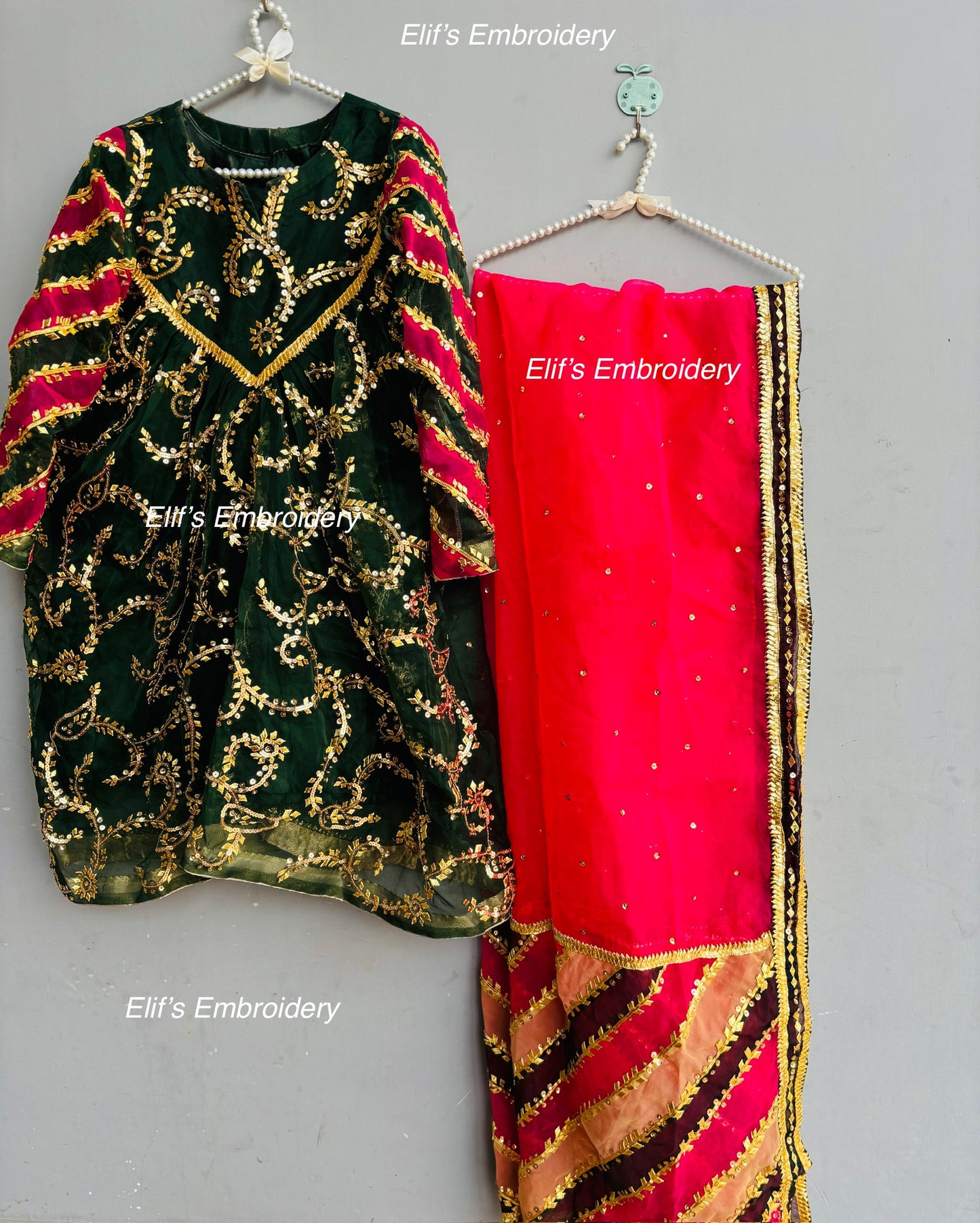 Jazminah - 3Pc Hand Embroidered Suit