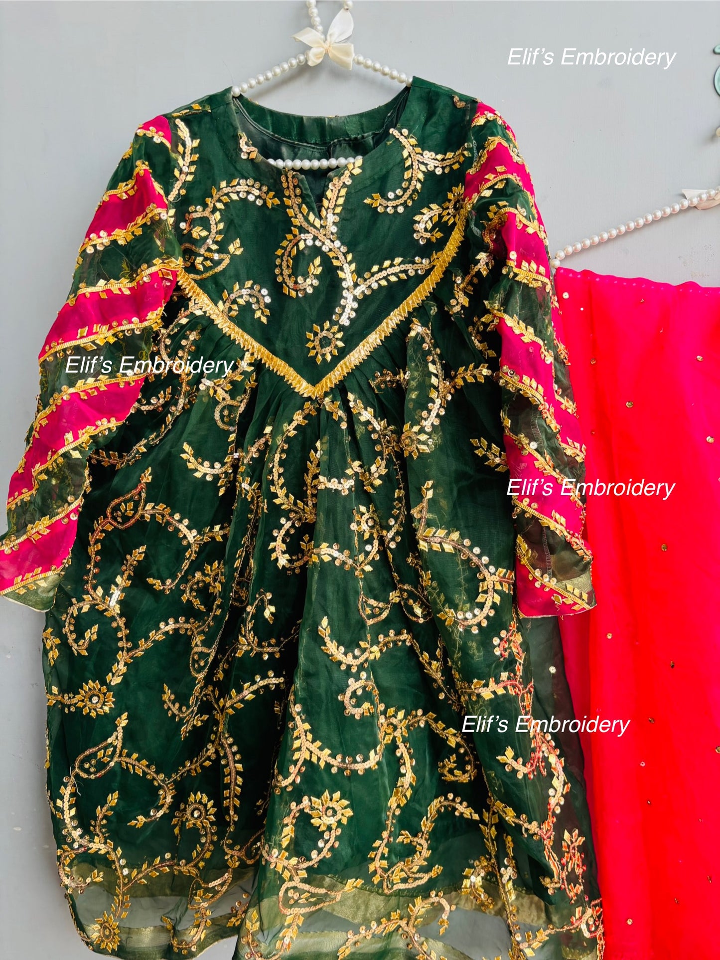Jazminah - 3Pc Hand Embroidered Suit