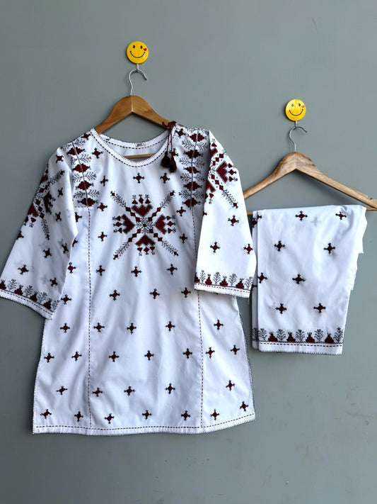 Mehak - 2Pc Elif Embroidery Handmade