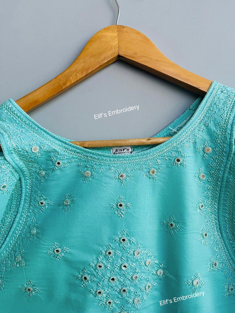 Fiza e Firoza - 2Pc Hand Embroidered Suit