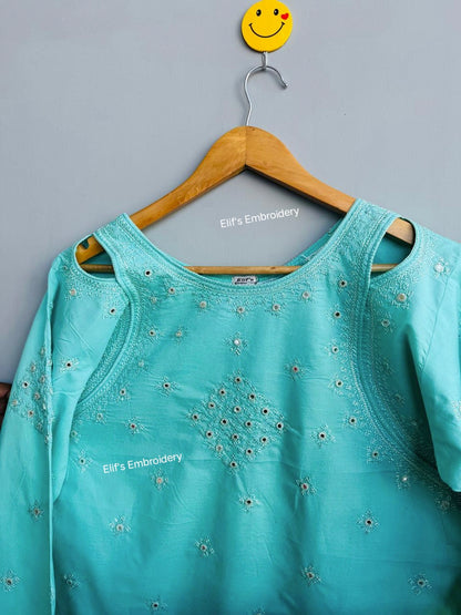 Fiza e Firoza - 2Pc Hand Embroidered Suit