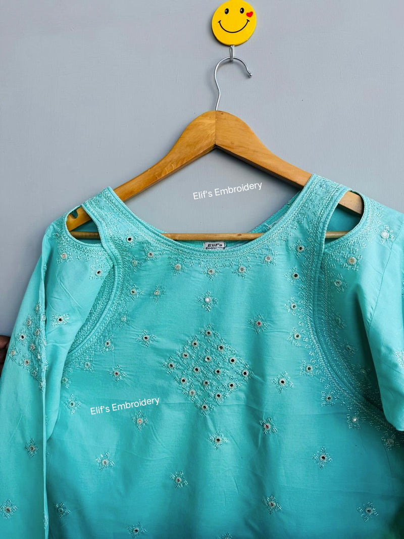 Fiza e Firoza - 2Pc Hand Embroidered Suit