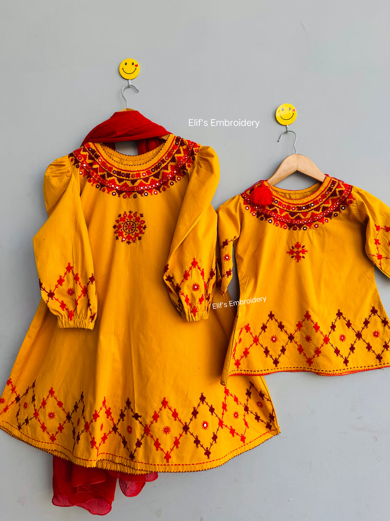 Noor & Nazaakat – Mom & Me Edit - 3Pc Ready to Wear