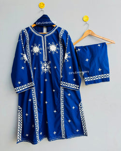 Rang-e-Elif - 3Pc Hand Embroidered Suit