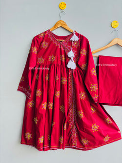 Meher Angrakha - 2Pc Ready to Wear Frock