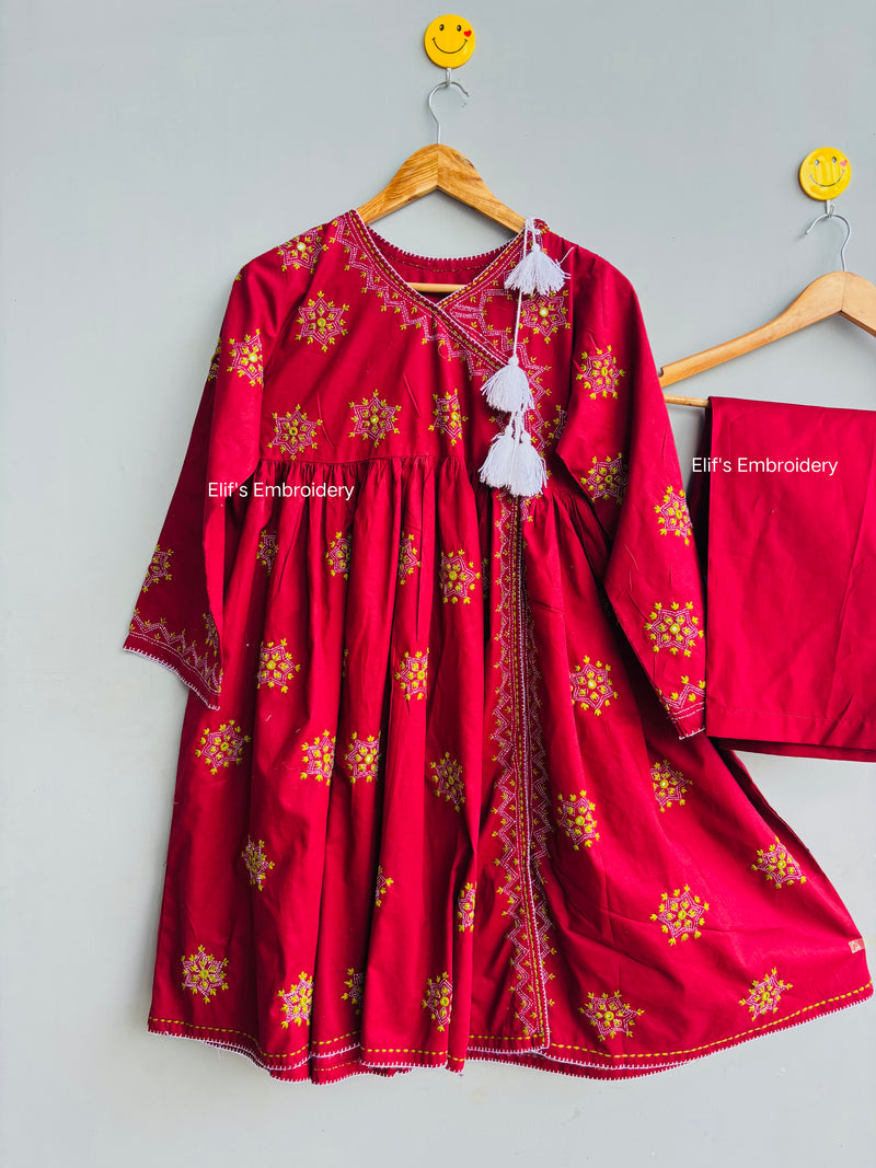 Meher Angrakha - 2Pc Ready to Wear Frock