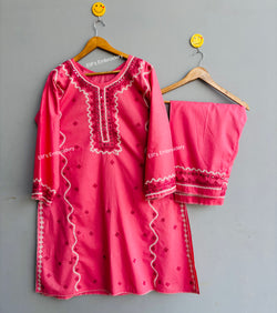Rangrez Riwaayat - 2Pc Hand Embroidered suit