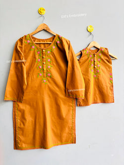 Zarlish - 2Pc Hand Embroidered Suit