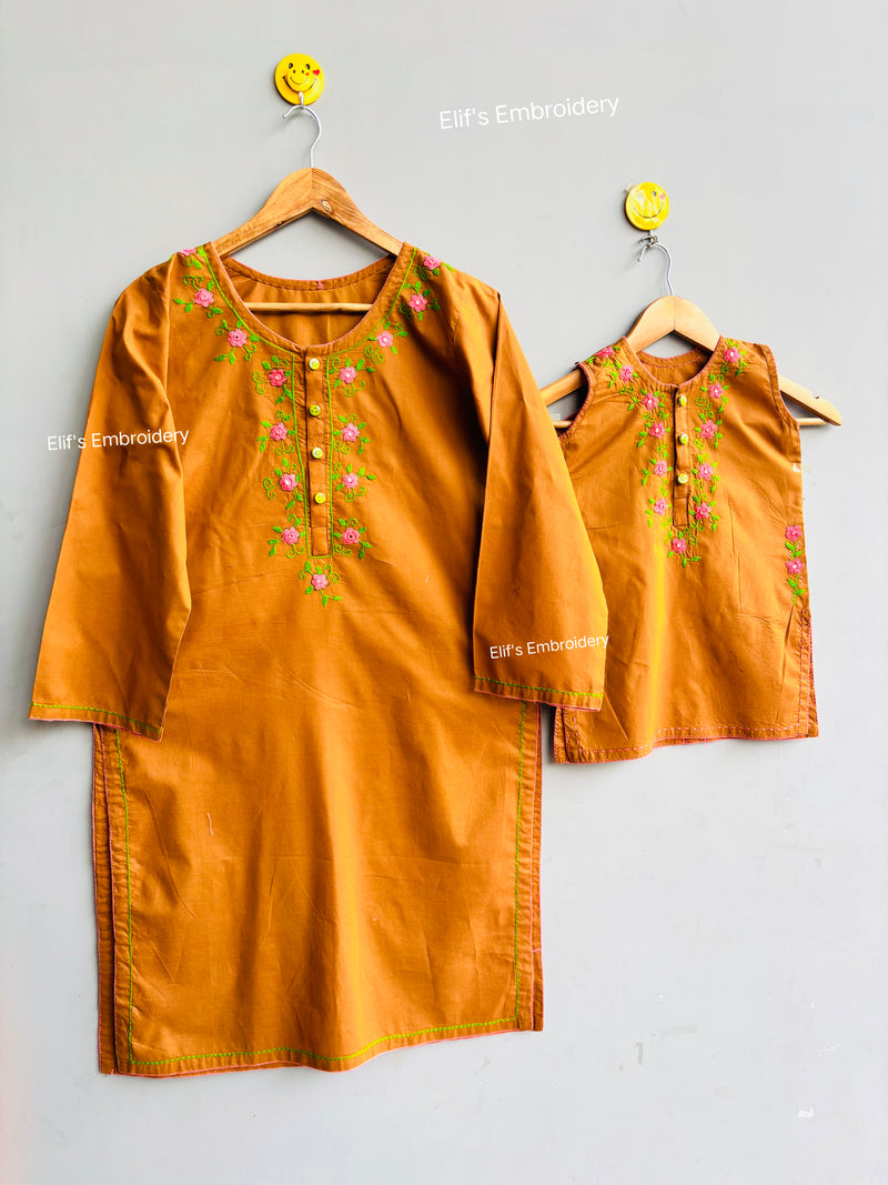 Zarlish - 2Pc Hand Embroidered Suit