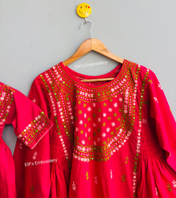 Serina - 2Pc Hand Embroidered Suit