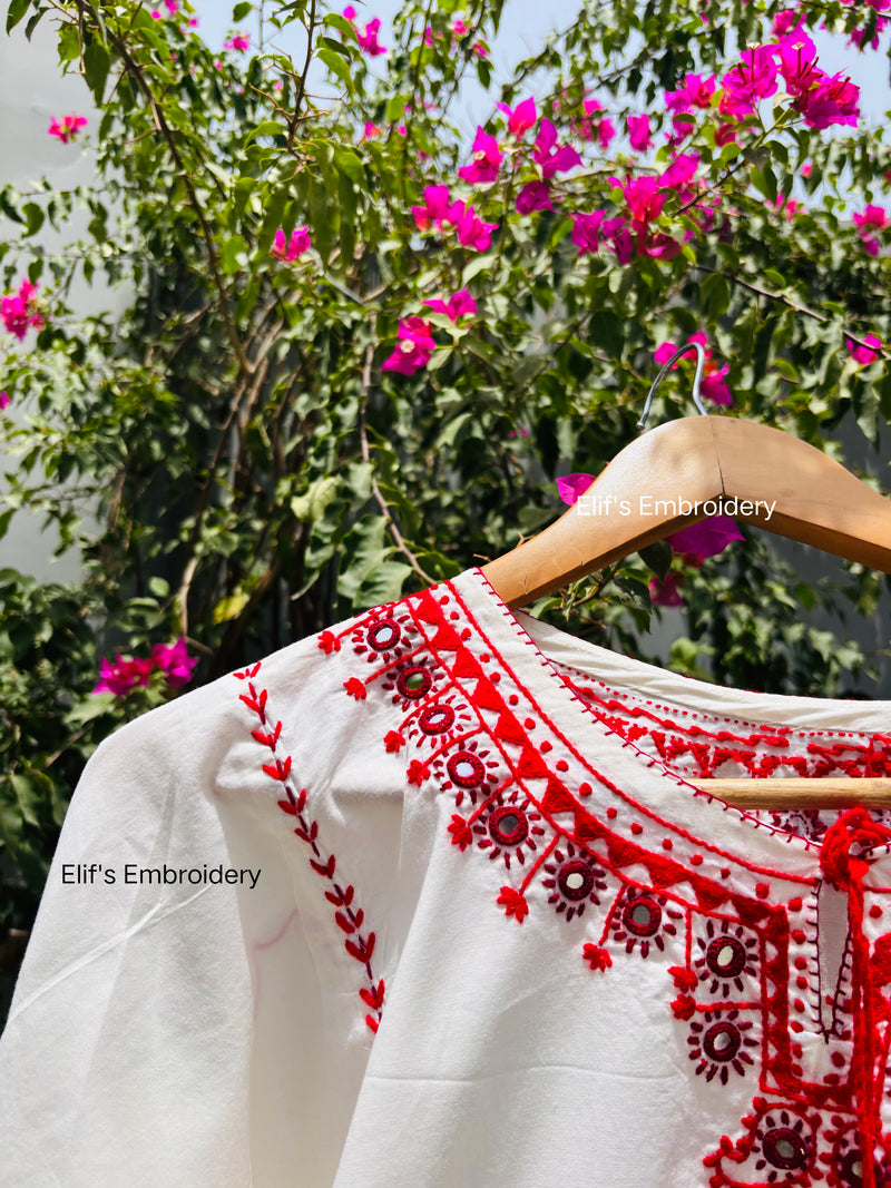 Saphire - 2Pc Hand Embroidered Suit