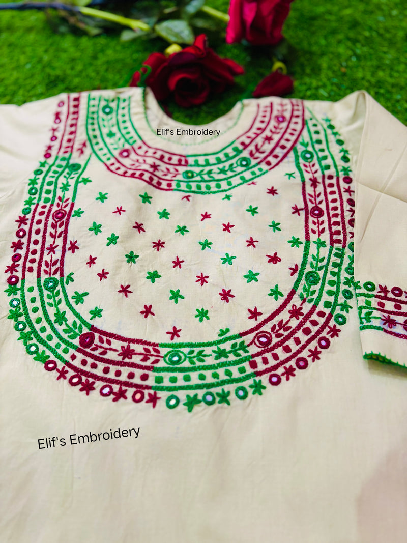 Miraal - Kids Hand Embroidered Suit