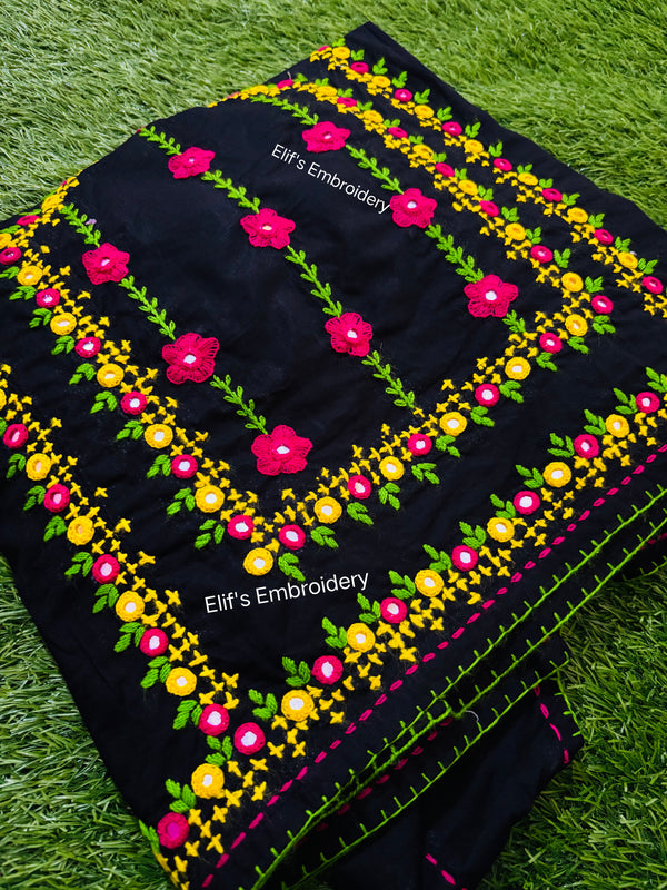 Elvina - Kids + Adults Hand Embroidered Suit