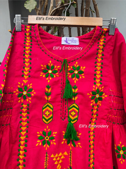 Zoharia - 2Pc Hand Embroidered Suit