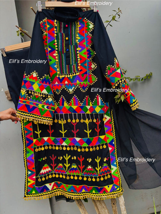 Zayna Noor - 2Pc Hand Embroidered Suit