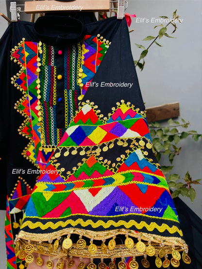 Zayna Noor - 2Pc Hand Embroidered Suit