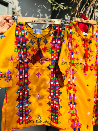 Rameen - 2Pc Hand Embroiderd Suit