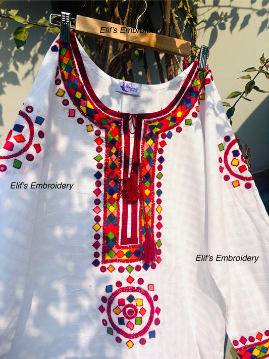 Elara - 2Pc Hand Embroidered Suit