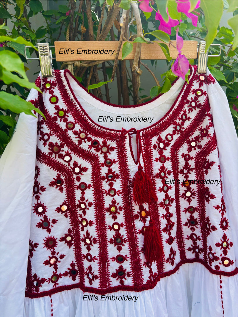Hooriya - 2PC Hand Embroidered Suit