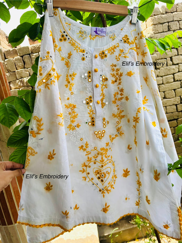 Sarwat - 2PC Hand Embroidered Shirt
