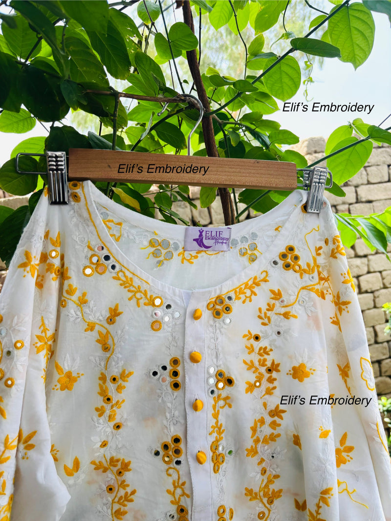 Sarwat - 2PC Hand Embroidered Shirt