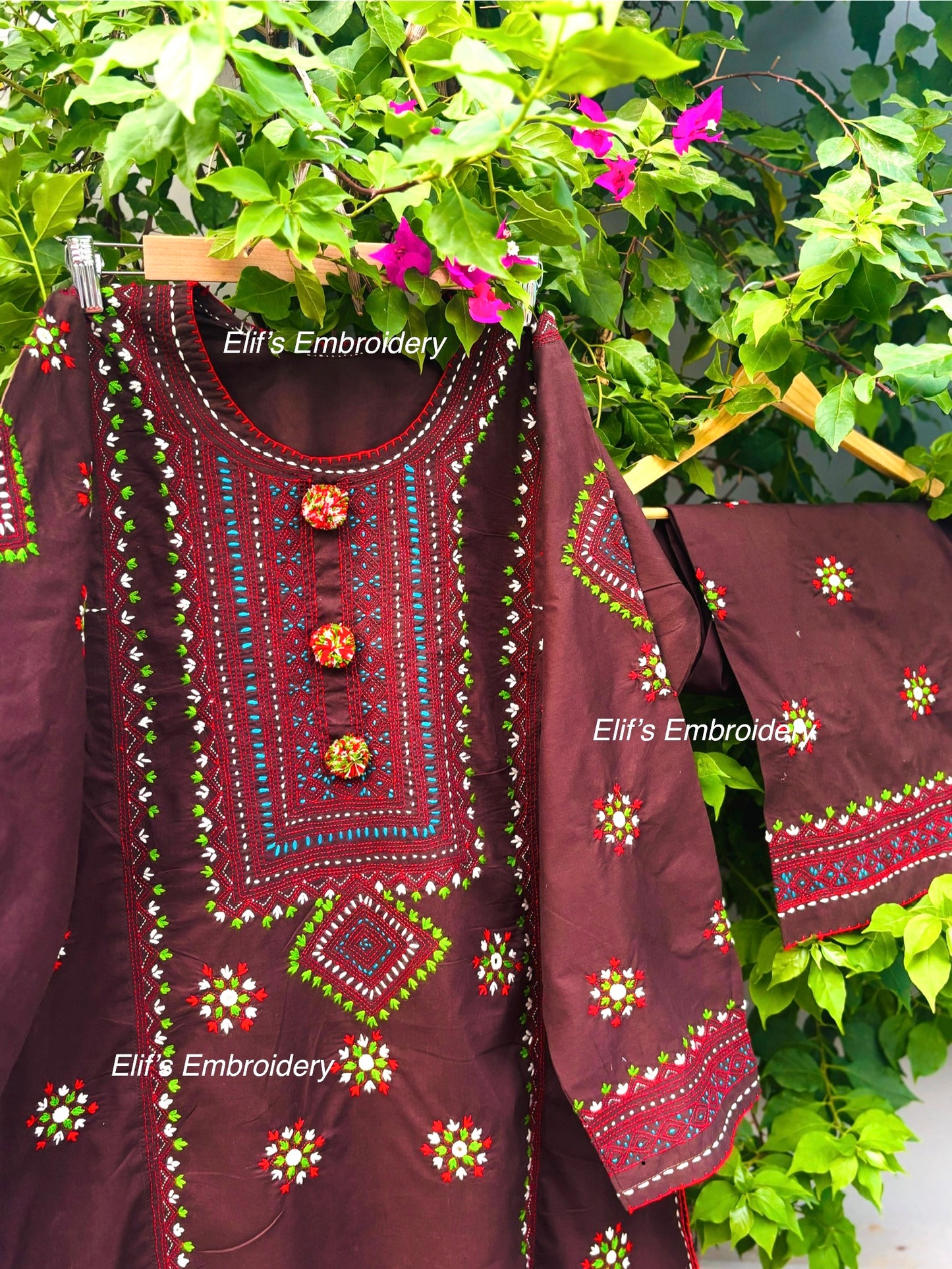 Fayra - 2Pc Hand Embroidered Suit