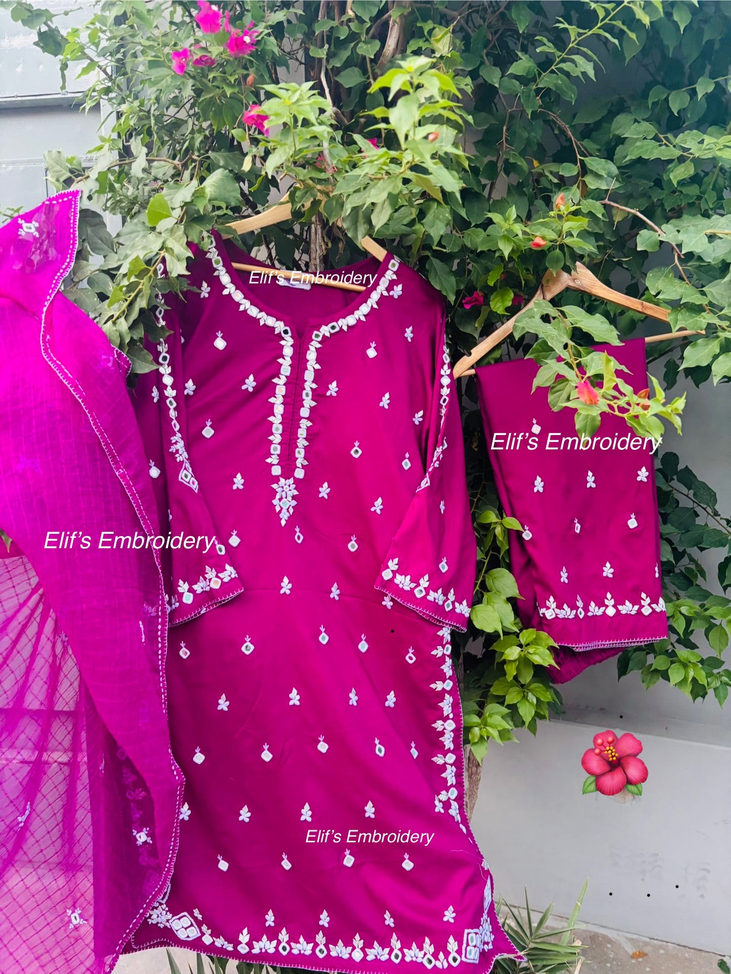 Zohila - 3Pc Hand Embroidered Suit