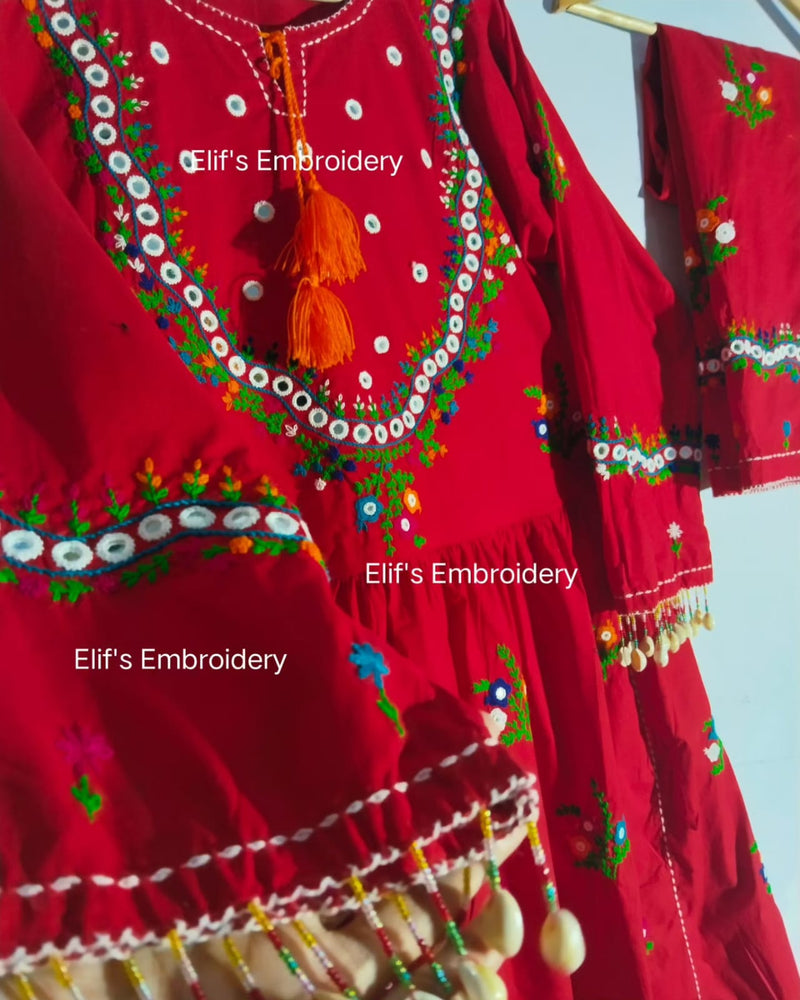 Noor e Zeest - 2Pc Hand Embroidered Suit