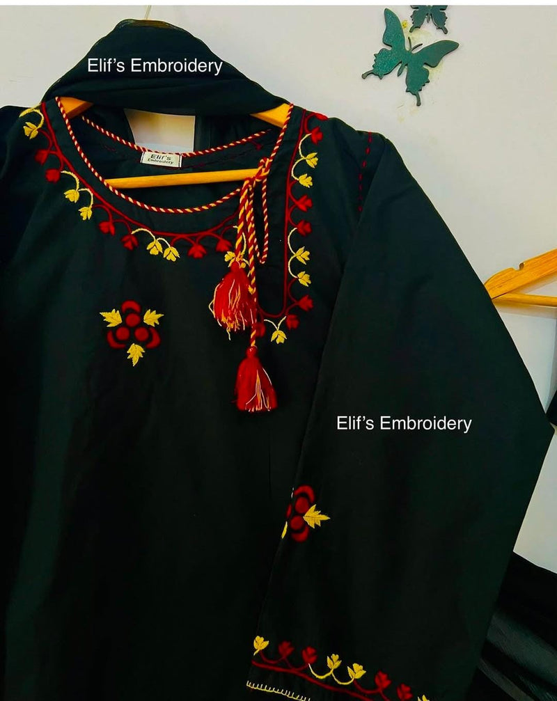 Rohi - 3Pc Hand Embroidered Suit