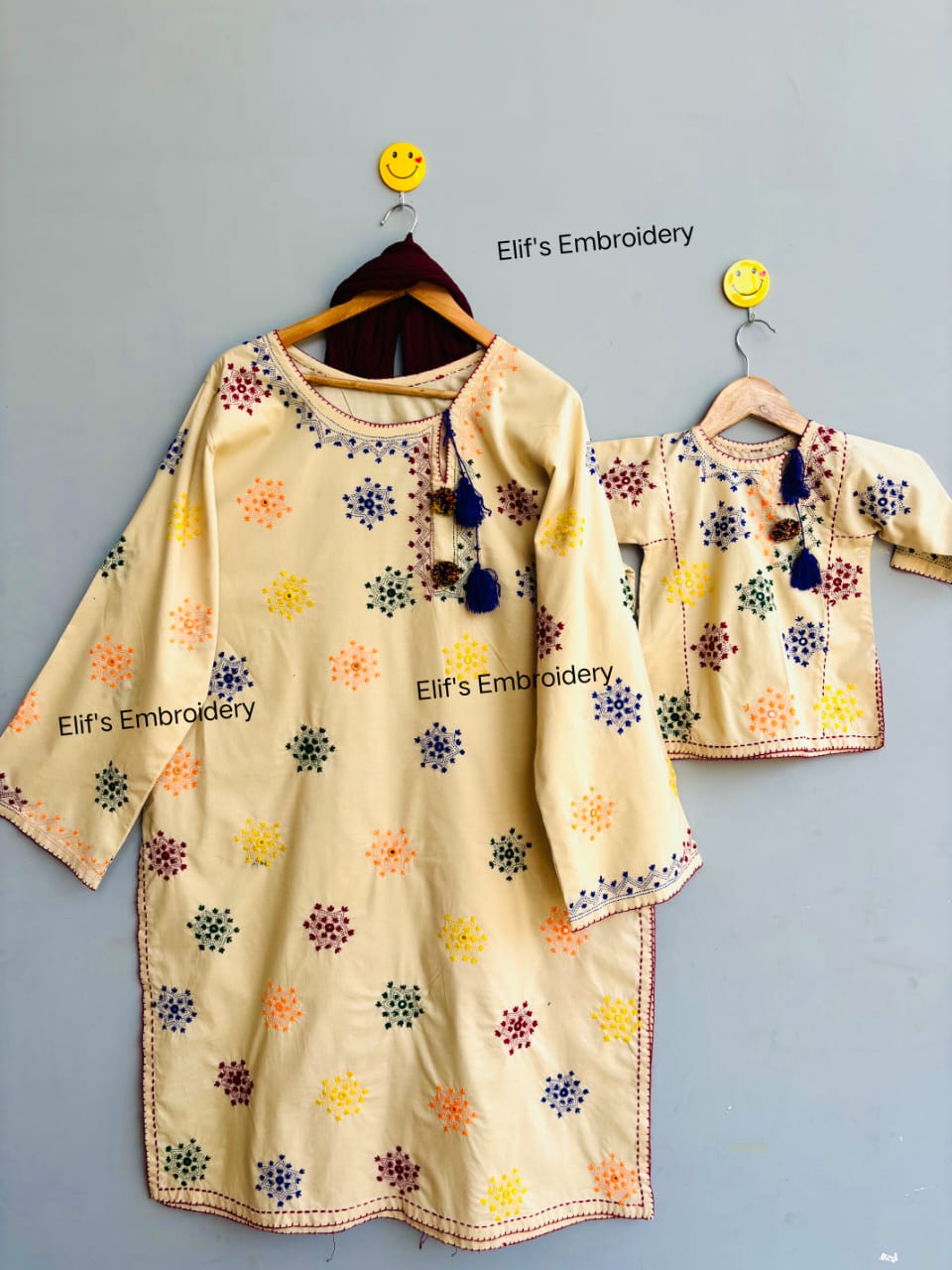 Azaria - 3Pc Hand Embroidered suit