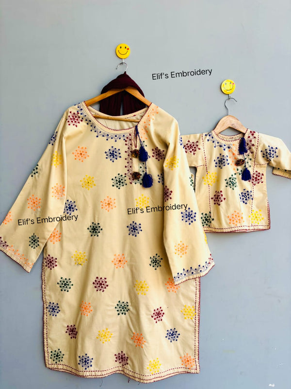 Azaria - 3Pc Hand Embroidered suit