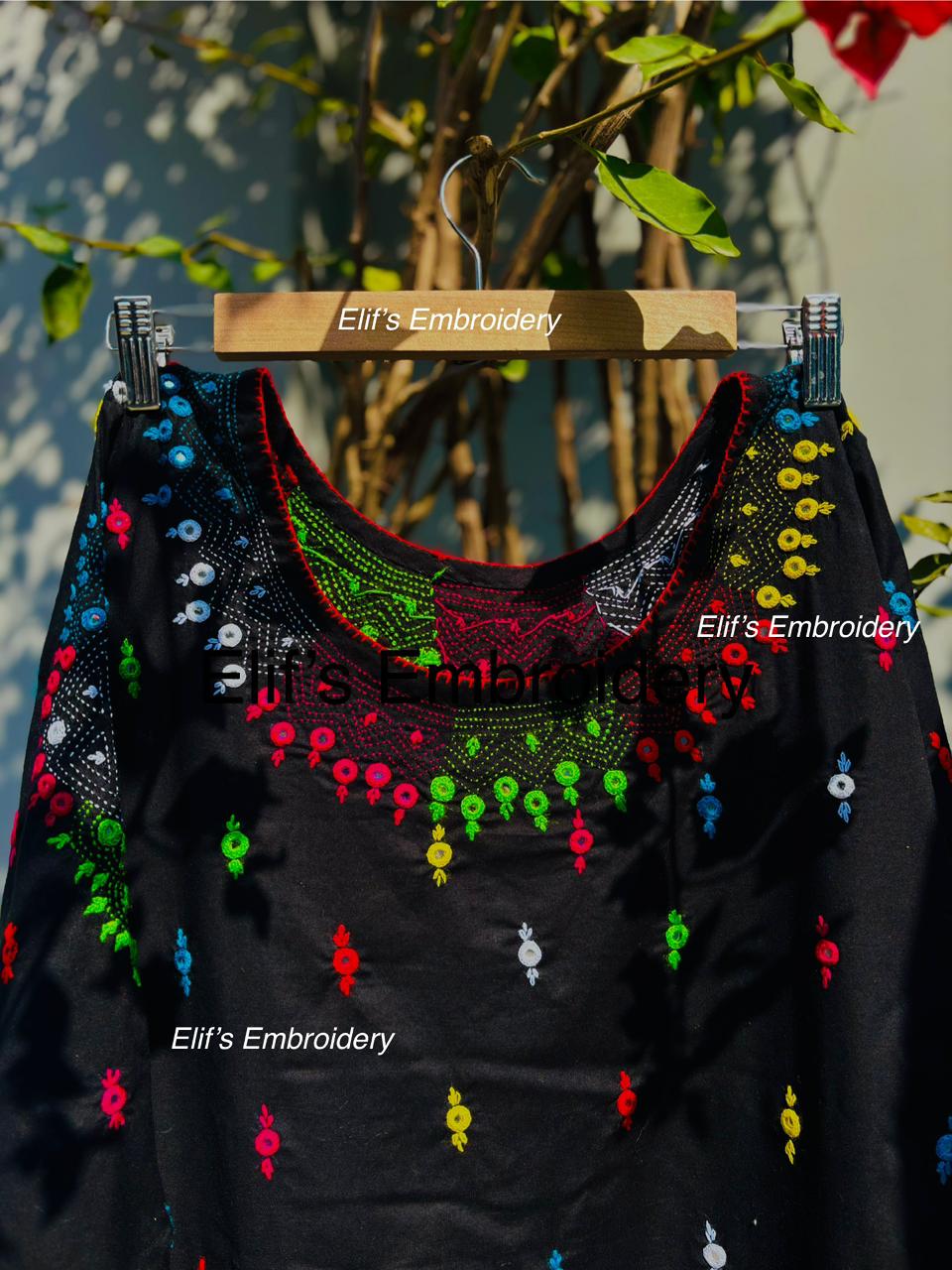 Nashwa - 2Pc Hand Embroidered Suit