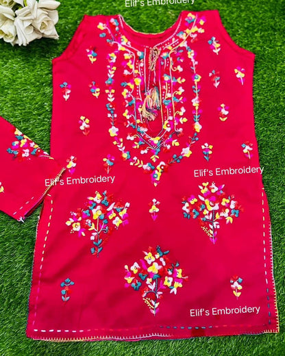 Samaya - 3Pc Hand Embroidered Suit